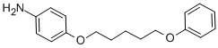 ANILINE, p-(5-PHENOXYPENTYLOXY)- Struktur