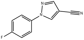 1-(4-fluorophenyl)-1H-pyrazole-4-carbonitrile