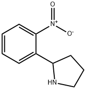 2-(2-nitrophenyl)pyrrolidine Struktur