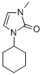 1-Cyclohexyl-3-methyl-4-imidazolin-2-one Struktur