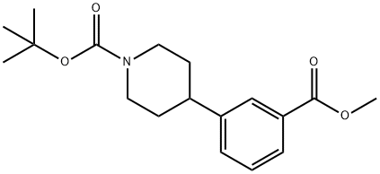 tert-butyl 4-(3-(methoxycarbonyl)phenyl)piperidine-1-carboxylate, 1016980-41-8, 結(jié)構(gòu)式