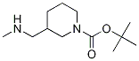 3-Methylaminomethyl-piperidine-1-carboxylic acid isopropyl ester Struktur