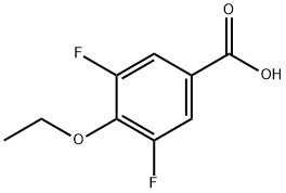 4-Ethoxy-3,5-difluorobenzoicacid Struktur