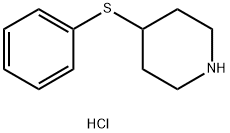 4-PHENYLSULFANYLPIPERIDINE HYDROCHLORIDE Struktur