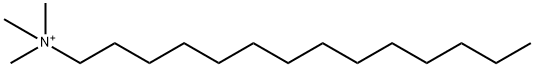 trimethyltetradecylammonium  Struktur