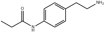 N-(4-(2-aMinoethyl)phenyl)propionaMide Struktur