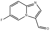 6-fluoroimidazo[1,2-a]pyridine-3-carbaldehyde Struktur