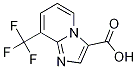 IMidazo[1,2-a]pyridine-3-carboxylic acid, 8-(trifluoroMethyl)- Struktur