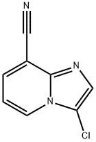 IMidazo[1,2-a]pyridine-8-carbonitrile, 3-chloro- Struktur