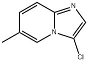 IMidazo[1,2-a]pyridine, 3-chloro-6-Methyl- Struktur