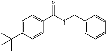 N-benzyl-4-tert-butylbenzamide Struktur