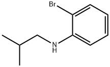 2-Bromo-N-isobutylaniline Struktur