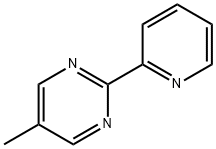 Pyrimidine, 5-methyl-2-(2-pyridinyl)- (9CI) Struktur