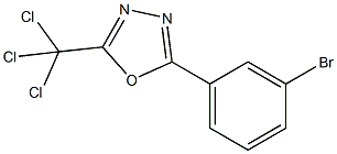 2-(3-BroMophenyl)-5-(trichloroMethyl)-1,3,4-oxadiazole Struktur