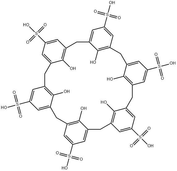 4-SULFOCALIX[6]ARENE Struktur