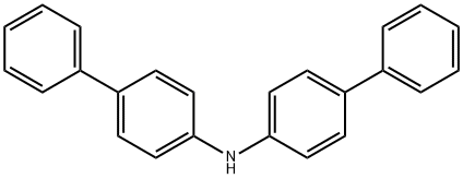 Bis(4-biphenylyl)amine Struktur