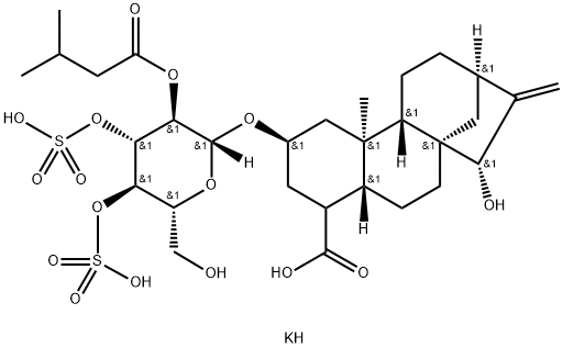 ATRACTYLOSIDE POTASSIUM SALT Struktur