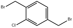 Benzene, 1,4-bis(broMoMethyl)-2-chloro- Struktur