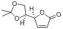 2,3-DIDEOXY-5,6-O-(1-METHYLETHYLIDENE)-L-ASCORBIC ACID Struktur