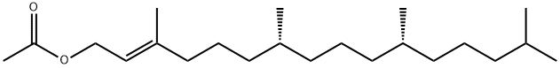 3,7,11,15-TETRAMETHYL-2-HEXADECENYL ACETATE Struktur