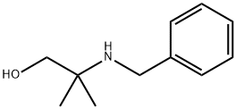 2-Benzylamino-2-methyl-1-propanol Structure