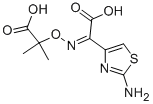 (Z)-2-(2-氨基噻唑-4-基)-2-(1-羧基-1-甲基)乙氧亞氨基乙酸, 102507-85-7, 結(jié)構(gòu)式