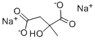 (+/-)-CITRAMALIC ACID SODIUM SALT Struktur