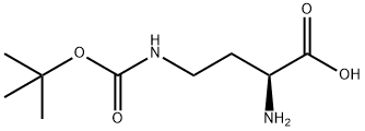 H-DAB(BOC)-OH Struktur