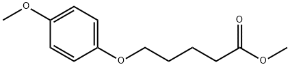 5-(4-Methoxyphenoxy)pentanoic Acid Methyl Ester Struktur