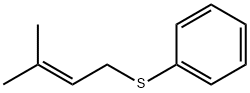 (3-METHYL-BUT-2-ENYLSULFANYL)-BENZENE Struktur