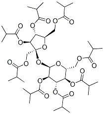 sucrose octaisobutyrate Struktur