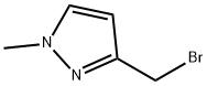 3-BROMOMETHYL-1-METHYL-1H-PYRAZOLE Struktur