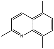 2,5,8-TRIMETHYLQUINOLINE Struktur