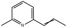 Pyridine, 2-methyl-6-(1-propenyl)- (9CI) Struktur