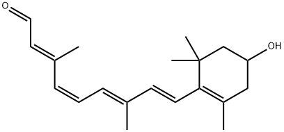 rac 11-cis-3-Hydroxy Retinal Struktur