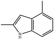 2,4-二甲基-1H-吲哚, 10299-61-3, 結(jié)構(gòu)式