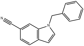 1-benzyl-1H-indole-6-carbonitrile(SALTDATA: FREE) Struktur