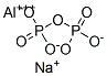 diphosphoric acid, aluminium sodium salt Struktur