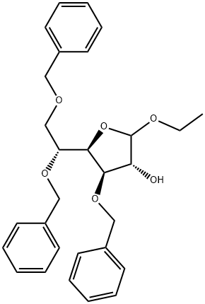 Tribenoside Struktur