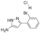 5-AMino-3-(2-broMophenyl)pyrazole Hydrochloride Struktur