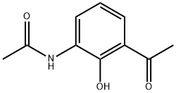 3'-Acetylamino-2'-hydroxyacetophenone Struktur