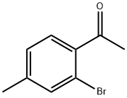 1-(2-bromo-4-methylphenyl)ethanone Struktur