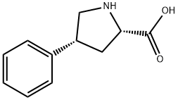 (2S,4R)-4-PHENYLPYRROLIDINE-2-CARBOXYLIC ACID Struktur