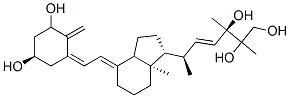 1,24,25,26-tetrahydroxyergocalciferol Struktur