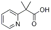 2-Methyl-2-pyridin-2-ylpropanoic acid Struktur