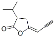 2(3H)-Furanone,dihydro-3-(1-methylethyl)-5-(2-propynylidene)-,(E)-(9CI) Struktur