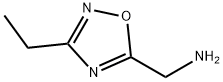 3-Ethyl-1,2,4-oxadiazole-5-MethanaMine Struktur