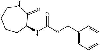 BENZYL (S)-(2-OXOAZEPAN-3-YL)CARBAMATE Struktur