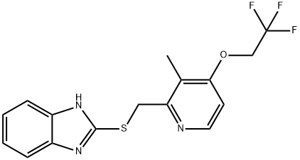 2-[3-Methyl-4-(2,2,2-trifluoroethoxy)-2-pyridinyl]methylthio-1H-benzimidazole