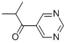 1-Propanone, 2-methyl-1-(5-pyrimidinyl)- (9CI) Struktur